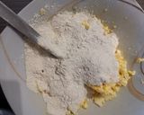 Zöldborsó leves vajgaluskával recept fázis 3 fotója