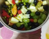 A picture of step 6 of Russian Salad.