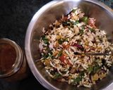 A picture of step 3 of Corn Bhel.