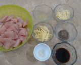 A picture of step 1 of Chinese Ginger Chicken.