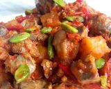 Foto langkah ke 7 dari resep Sambel Kentang Ati Peteuy.