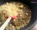 A picture of step 6 of Rose Petal jam (Gulkand) flavored Bottle Gourd Fudge / Lauki Ki Barfi.