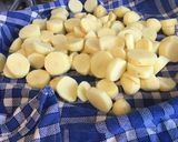 Une image de l'étape 1 de Pommes de terre rôties aux cèpes ail persil et graisse de canard.