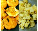 उपवासाची बटाट्याची भाजी आणि साबुदाण्याची टिक्की (batatyachi and sabudana tikki recipe in marathi) रेसिपी स्टेप 6 फोटो