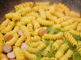 Genovese pasta with kale