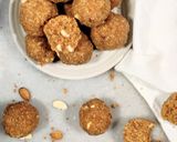 A picture of step 12 of Churma  gur Ladoo / churma laddu with Jaggery.