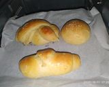 Hình bước làm 8 của món Bánh mì bơ sữa (không nhồi bột)