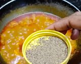 A picture of step 9 of South Indian spicy prawn gravy.
