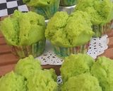 Foto langkah ke 6 dari resep Bolu Kukus Mekar Pandan (no mixer 1 telur aja).