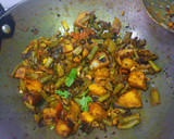 बरबट्टी (बोड़ा) और आलू की सब्जी रेसिपी चरण 3 फोटो