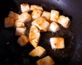 A picture of step 3 of Paneer Makhani.