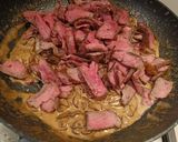A picture of step 7 of Bruschetta with Beef and Mushrooms.
