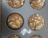 A picture of step 5 of Honey wheat muffins.