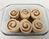 A picture of step 10 of Maple syrup pecan cinnamon roll (TangZhong /water roux method).