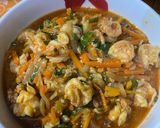 Foto langkah ke 6 dari resep Tumis Udang Saori Saos Tiram.