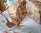 A picture of step 8 of Marble cake#stayathome challenge.