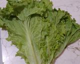 Foto langkah ke 2 dari resep Tumis Selada Kriting.