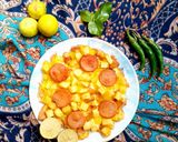 عکس مرحله 3 از دستور املت سوسیس و سیب زمینی