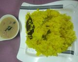 A picture of step 8 of Hyderabadi khichidi.