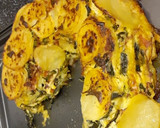 Foto del paso 7 de la receta: Pastel de papa pobre, con rajas 😘😜