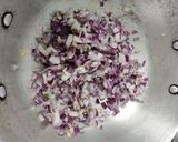 A picture of step 5 of Sarson ka saag Makki di roti.
