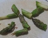 Foto del paso 2 de la receta: Ensalada de espárragos con panceta