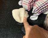 A picture of step 3 of Fried momos.