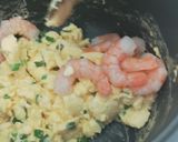 รูปขั้นตอนการทำที่ 3 ของ Scramble eggs with shrimp