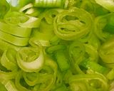 Hình bước làm 1 của món Khổ qua kho quẹt