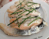Foto del paso 6 de la receta: Salmón con salsa de champiñones