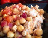 Foto del paso 2 de la receta: Garbanzos especiados con pollo
