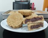 Foto langkah ke 1 dari resep Anabolic Red Bean Mooncake |High Protein, Low Calorie, Sugar & Gluten Free.