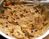 Foto langkah ke 3 dari resep Mini Loaf Banana Cake no Mixer Cake Pisang rempah chocochips mini.
