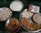 गोंद मेवा,सोंठ के लड्डू (gond mewa sonth ke ladoo recipe in Hindi) रेसिपी चरण 1 फोटो
