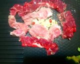 A picture of step 2 of Teppanyaki Rice.