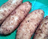 Foto langkah ke 3 dari resep Pisang pasir cokelat keju.