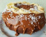 A picture of step 3 of Banana Cake.
