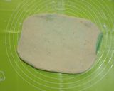 Foto langkah ke 5 dari resep Roti Kukus Sukun Sarikaya Pandan Suji.
