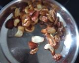 A picture of step 1 of Kashmiri Pulao.