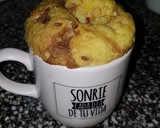 Foto del paso 4 de la receta: Torta en taza marmolada con dulce de leche
