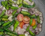 Foto langkah ke 2 dari resep Cumi pete sambel ijo.