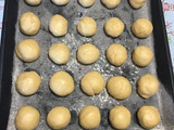 Miguelitos o pan de leche relleno