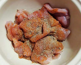 Foto del paso 4 de la receta: Quebab de pechuga de pollo al horno con patatas