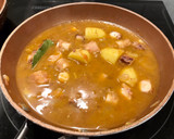 Foto del paso 4 de la receta: Judiones con pulpo 🐙🐙🐙🐙 en olla de cocción lenta