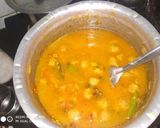 A picture of step 4 of Soya bean biryani.