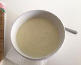 Foto del passaggio 2 della ricetta Tagliatelle con rana pescatrice e crema di asparagi bianchi