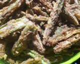 A picture of step 4 of 🔵⭕🔵🌹kurkuri bhindi 🌹🔵⭕🔵 .