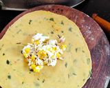A picture of step 5 of Cheese paratha yummy.