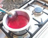 A picture of step 2 of Jello #Team Contest #Big Five #Kids Menu#Dessert.