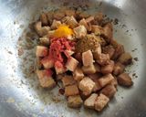 A picture of step 4 of Yum (Suran) Subzi.
